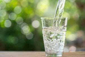 glass of water